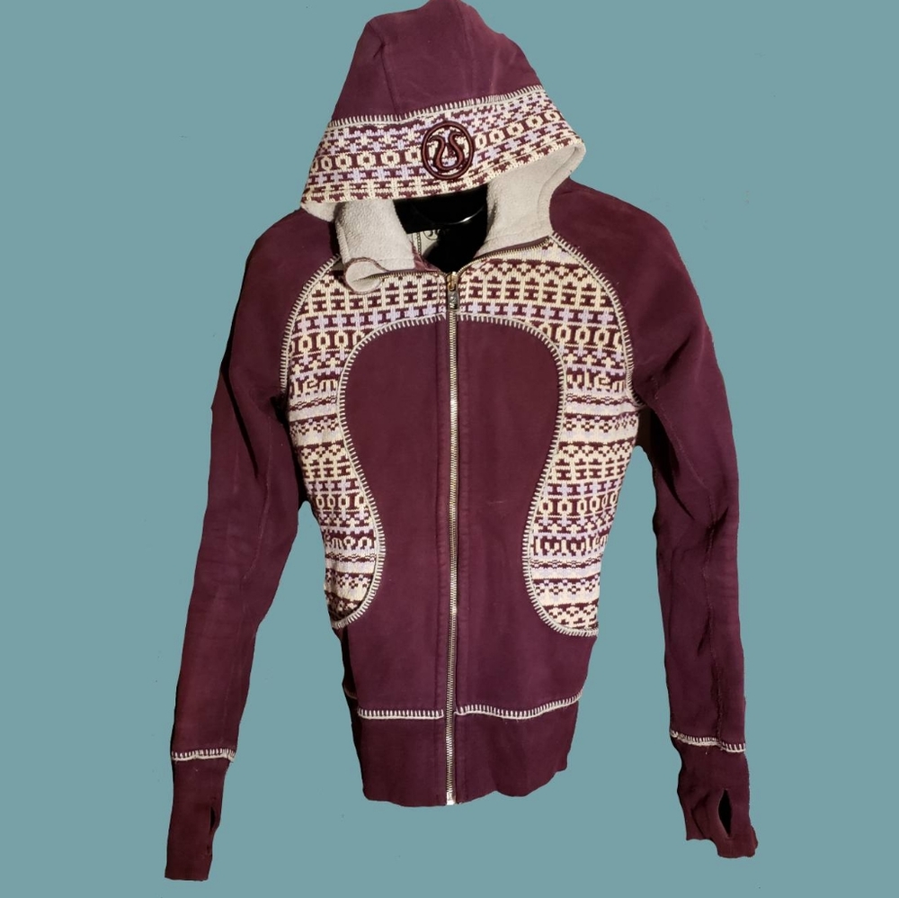Lululemon Plum Special Edition Jacket size 8